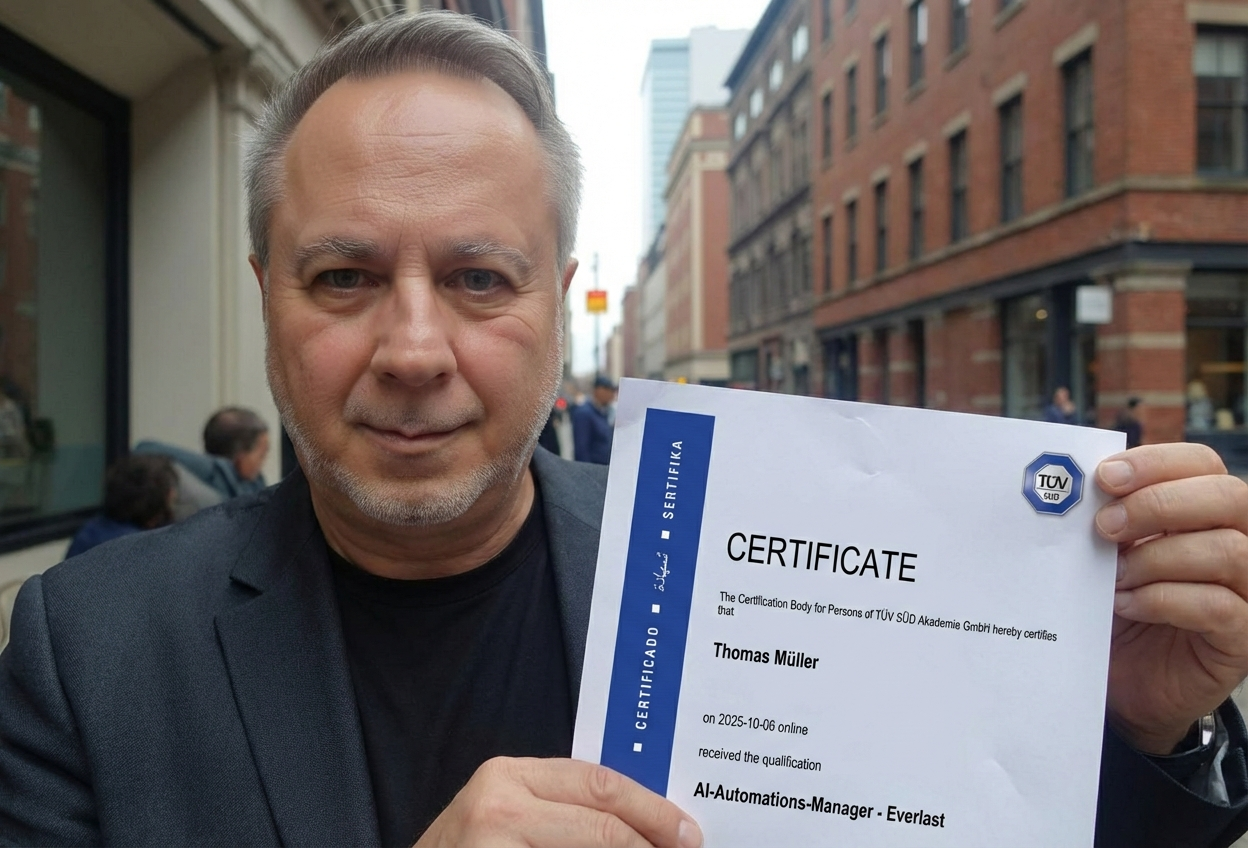Zertifikat AI Automation Manager
